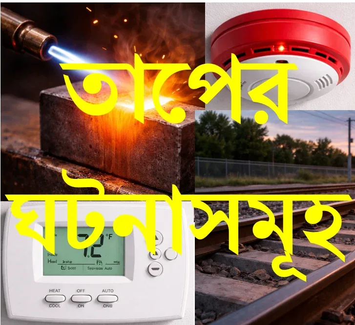 তাপের ঘটনাসমূহ- CLASS 10- NOTES